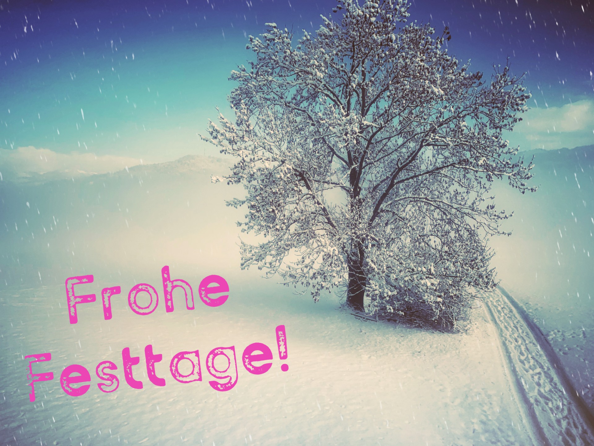 Frohe Festtage